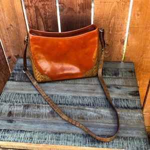 Brahmin vintage crossbody bag